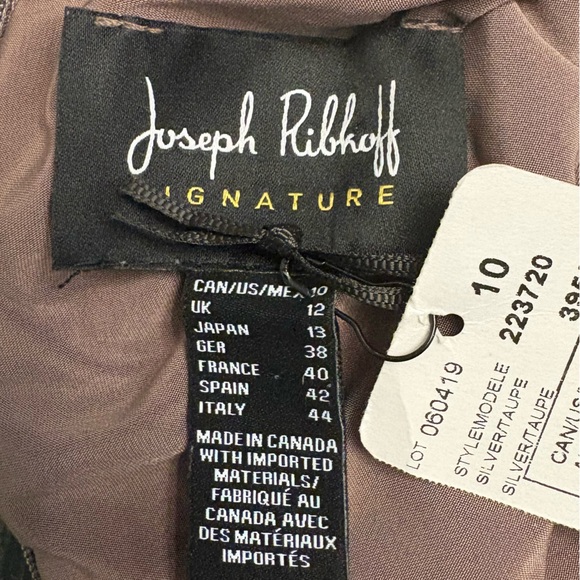 Joseph Ribkoff Sequin Dress size 10 NWT - Picture 9 of 12